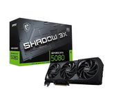 MSI GeForce RTX 5080 SHADOW 3X OC 16GB GDDR7 Graphics Card